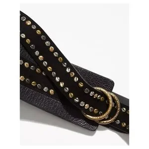 NWOT** We The Free Leather Mason Studded Belt in Black  Size S/M We The Free | Accessories | Nwot We The Free Leather Mason  main image 2